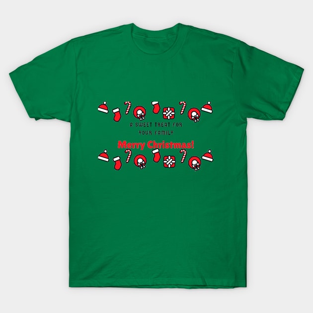 Merry Christmas Shirt T-Shirt by Christamas Clothing